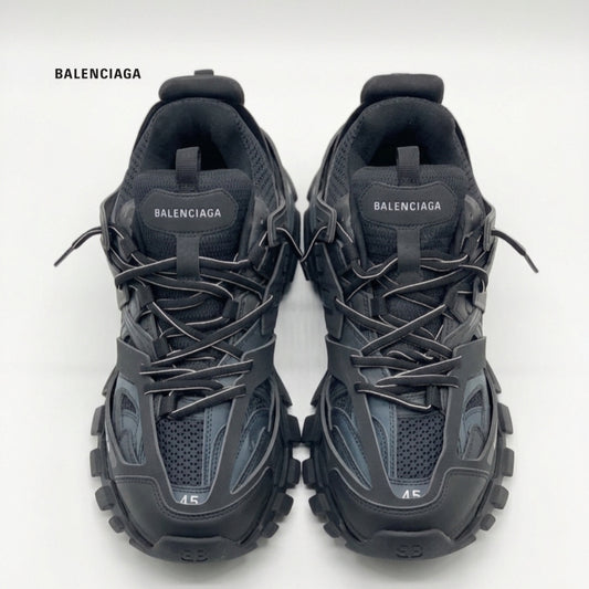 Balenciaga Track sneakers in a triple black colorway