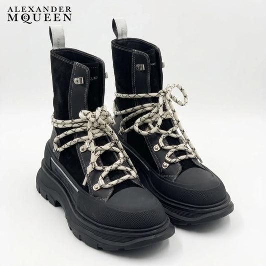 alexander mcqueen tread slick-black